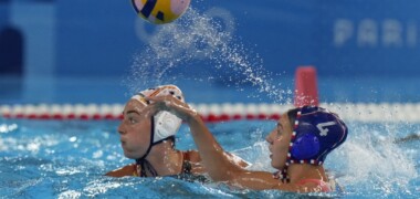 Foto portada: Maica Garcia i Laura Ester, aquest dimecres. Autor: RFEN.