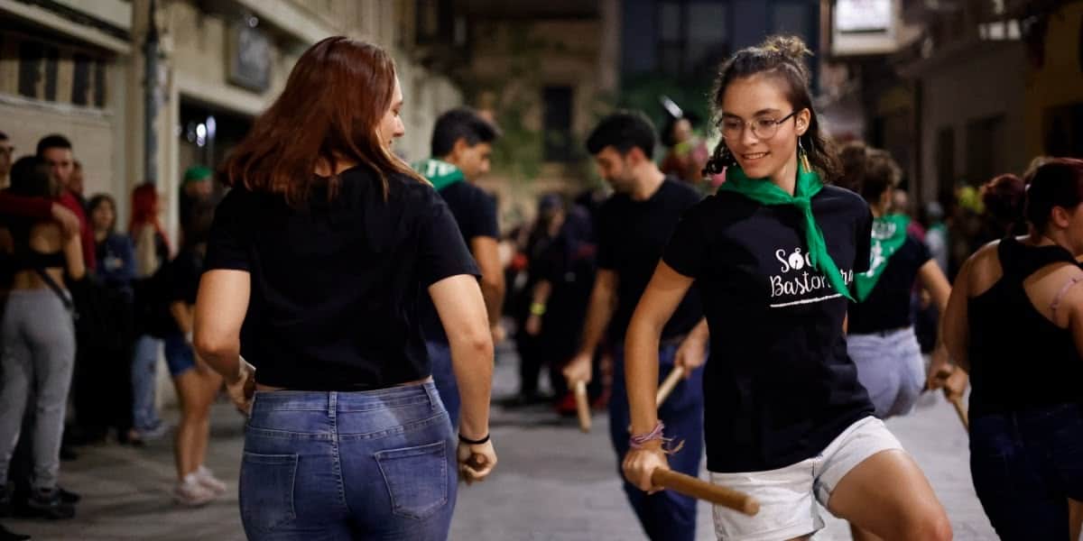 Bastoners a l'Animalada de Festa Major. Autora: Alba Garcia